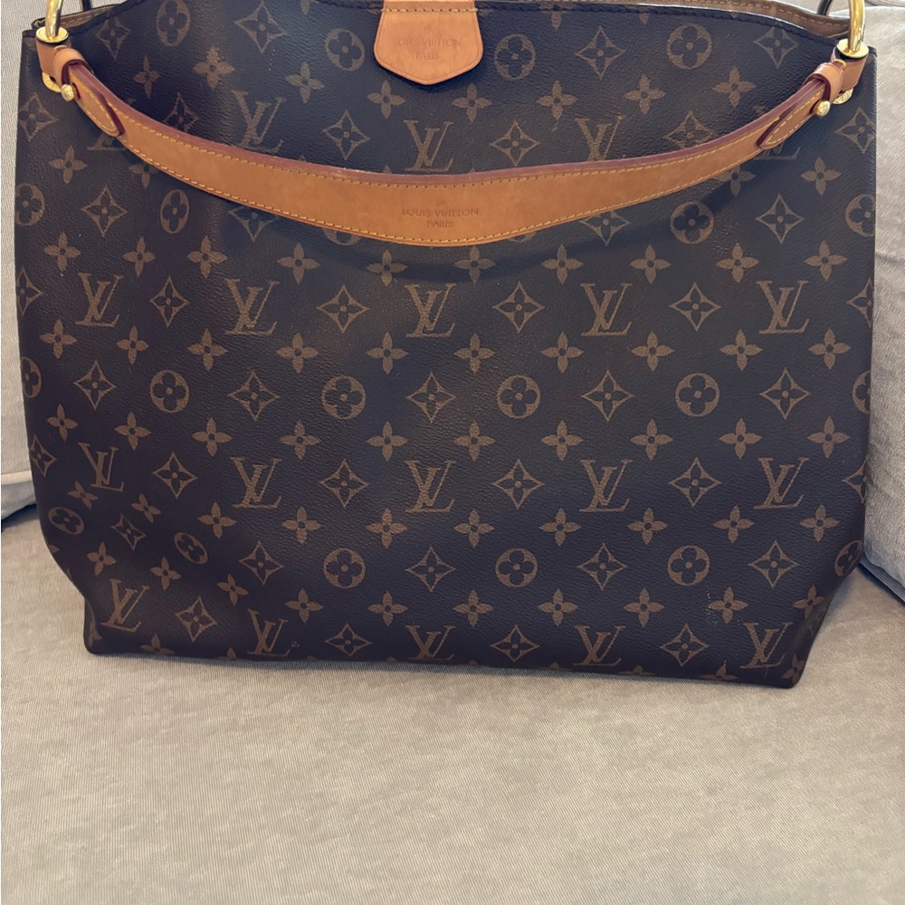 Louis Vuitton Delightful MM Brown Monogram Shoulder Bag